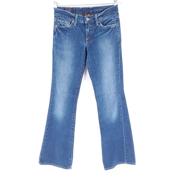 Lucky Brand Women Jean Sweet N' Low Boot Cut Blue Size 2 (27x31) - Picture 3 of 10